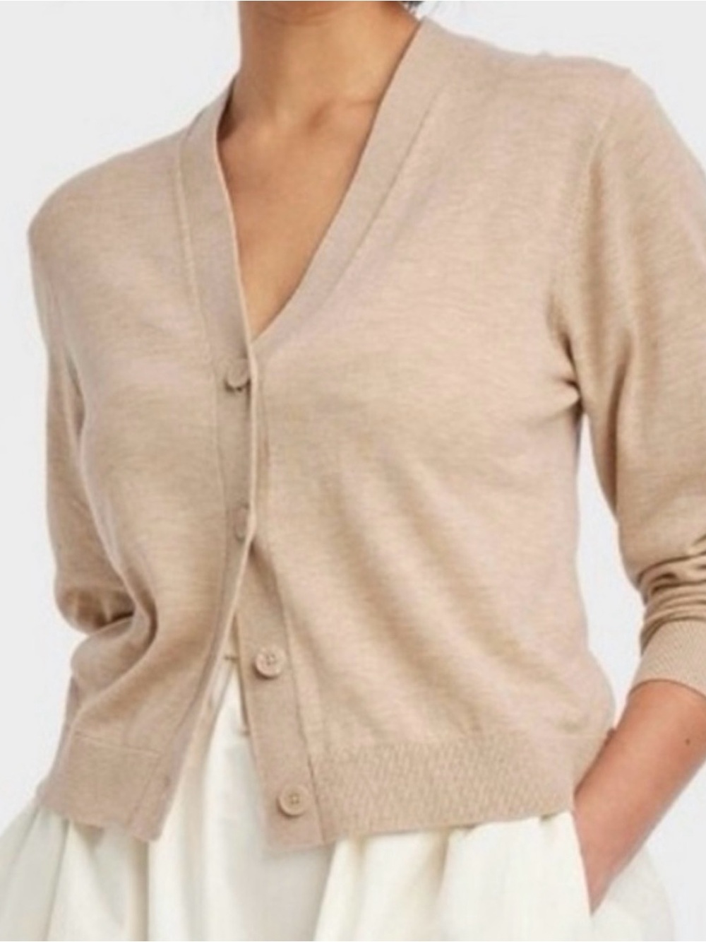 a new day V-Neck Button Front Cardigan NWOT